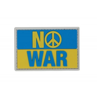 Velcro sign, "NO WAR UA" 3D