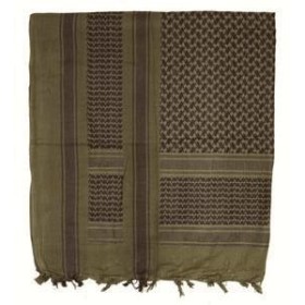 Shemagh - kaela/pearätik PLO, green/black