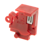 Rear view of the G&G trigger module highlighting circuit connection joints.
