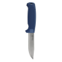 Detailed close-up of blue the multi-component TPE handle highlighting the laboratory-tested anti-slip micro texture.
