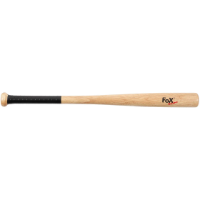 Деревянная бейсбольная бита FoxOutdoor 26" с надписью «Fox Outdoor».