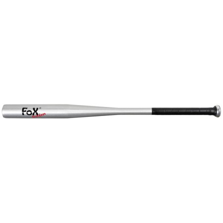 FoxOutdoor 30" aluminium baseball bat with rubber grip and brand print.