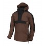 Helikon Woodsman Anorak jacket, Earth Brown / Black