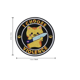 Combat Zone embleem "I choose Violence"