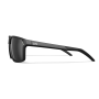 Side profile of Wiley X WX Sierra sunglasses with flexible rubberized temples.