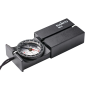 Avatud Suunto MB-6 NH kompass, valmis suuna määramiseks.