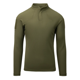 Eestvaade oliivirohelisest Apex Lightweight lahingusärgist.