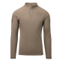 Front view of the combat shirt in RAL 7013 (Stone Grey Olive).