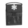 Low-profile Pocket Med Insert in Black.