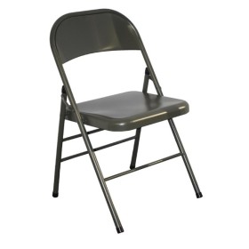 Mil-Tec US Folding Metal Chair - Max 120kg