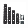 4-Piece M-LOK to Picatinny Polymer Rail Set | 5, 7, 9, 11 Slots