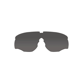 Wiley X WX Rogue Replacement Lens (Grey / Clear / Light Rust) smoke