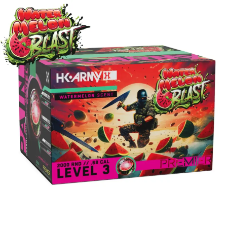 HK Army Premier Paintballs Watermelon Blast (Level 3) - 2000pcs
