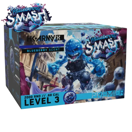 Ароматизированные шары HK Army Premier Blueberry Smash Lvl 3 (2000шт)