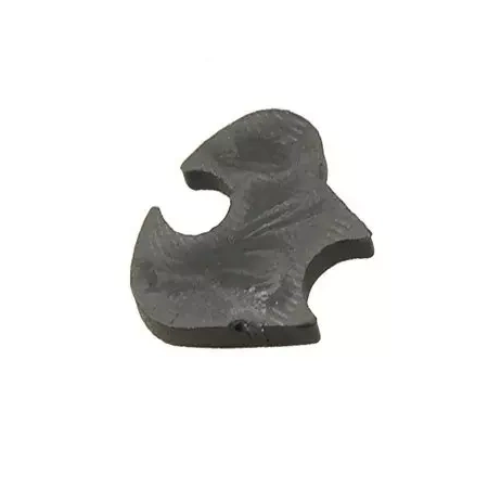 Studio shot of the small polymer G2 tappet plate delayer chip for airsoft gearboxes.