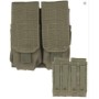 Тактический двойной подсумок для магазинов M4 M16 MOLLE оливковый
