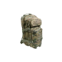 Front isometric view of the Delta Tactics Laser Cut MTC Combat Backpack highlighting the sleek laser-cut MOLLE panels.