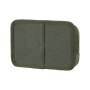 Rear view showing the Velcro backing of the ranger green M-TAC utility panel.
