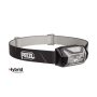 Компактный налобный фонарь Petzl TIKKA (350 люмен) черного цвета с регулируемым ремнем и красным светом для туризма.