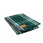 AB Wool blanket, 225 x 150 cm, checkered green 1