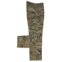 Back view of the used British Army MTP windproof combat pants showing the rear pocket, wide belt loops, and relaxed fit.