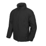 Front view of the Helikon-Tex Level 7 Tactical Winter Jacket in Black.
