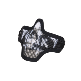 Specna Arms Stalker Type Metal Mesh Mask (Black and White)