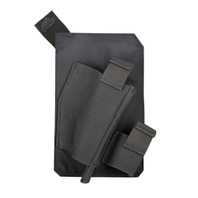 Front view of the Insert Pistol Holder in Shadow Grey.