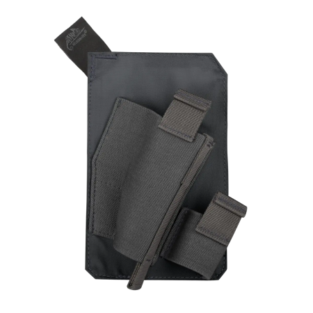 Front view of the Insert Pistol Holder in Shadow Grey.