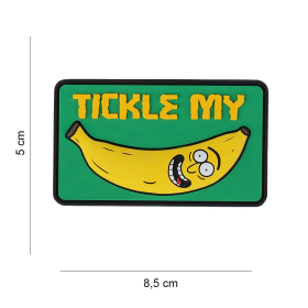 Front view of the 101 INC "Tickle My..." 3D PVC tactical morale patch.