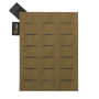 Helikon-Tex MOLLE Adapter Insert 3 paneeli eestvaade 3x3 MOLLE/PALS rihmavõrgustikuga.