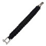 101Inc Paracordi käevõru, 9in (22,8 cm) must