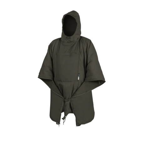 Пончо-утеплитель Helikon-Tex Swagman Roll - цвет Taiga Green (зеленый)