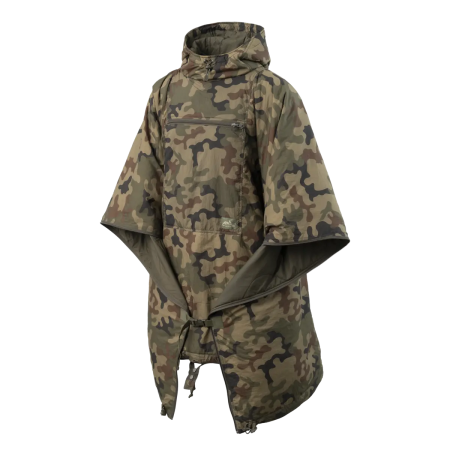 Пончо-утеплитель Helikon-Tex Swagman Roll - камуфляж PL Woodland