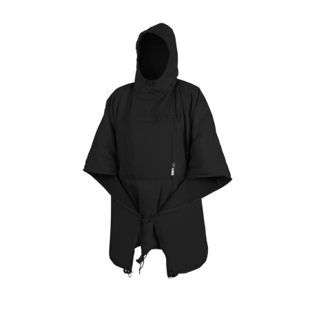 Helikon-Tex Swagman Roll Poncho - Black (must) värvus