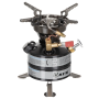 MFH Petrol Stove US Version with integrated fuel tank and foldable feet