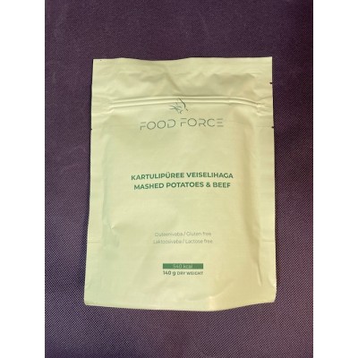 FoodForce Картофельное пюре и говядина 140 г (540 ккал)