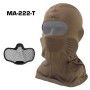 Taktikaline maski peakate V1 | Balaclava integreeritud võrguga
