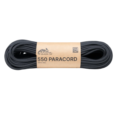 Паракорд Helikon-Tex 550 Paracord 100ft (30м) - black