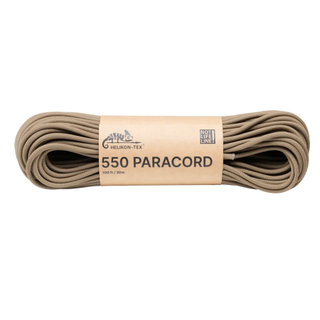 Паракорд Helikon-Tex 550 Paracord 100ft (30м) - coyote