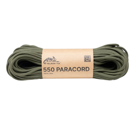Паракорд Helikon-Tex 550 Paracord 100ft (30м) - green