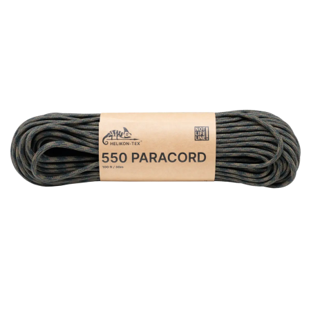 Helikon-Tex 550 Paracord rope 100ft (30m) - woodland