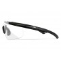 Wiley X Saber Advanced eyewear, black frame, clear lens 1