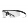 Wiley X Saber Advanced eyewear, black frame, clear lens
