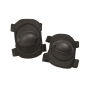 Mil-Tec Tactical Elbow Pad - Black Front View
