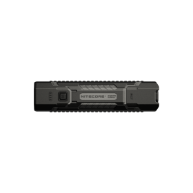 Nitecore EDC07 taskulamp mustas värvitoonis.