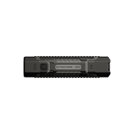 Nitecore EDC07 taskulamp mustas värvitoonis.