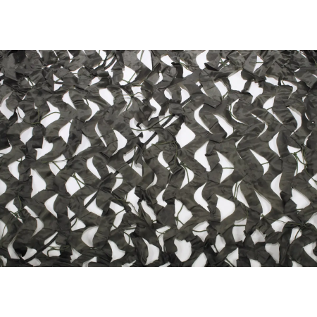 MFH Camo Net "Basic" - Close-Up View of Olive Mesh Texture and Fabric Detail