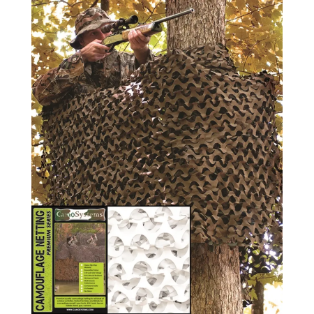 Camosystems Basic sõjaväe kamuflaaživõrk valges värvis