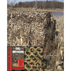 Крупный план узора расцветки flecktarn и текстуры легкой маскировочной сети Camosystems Basic